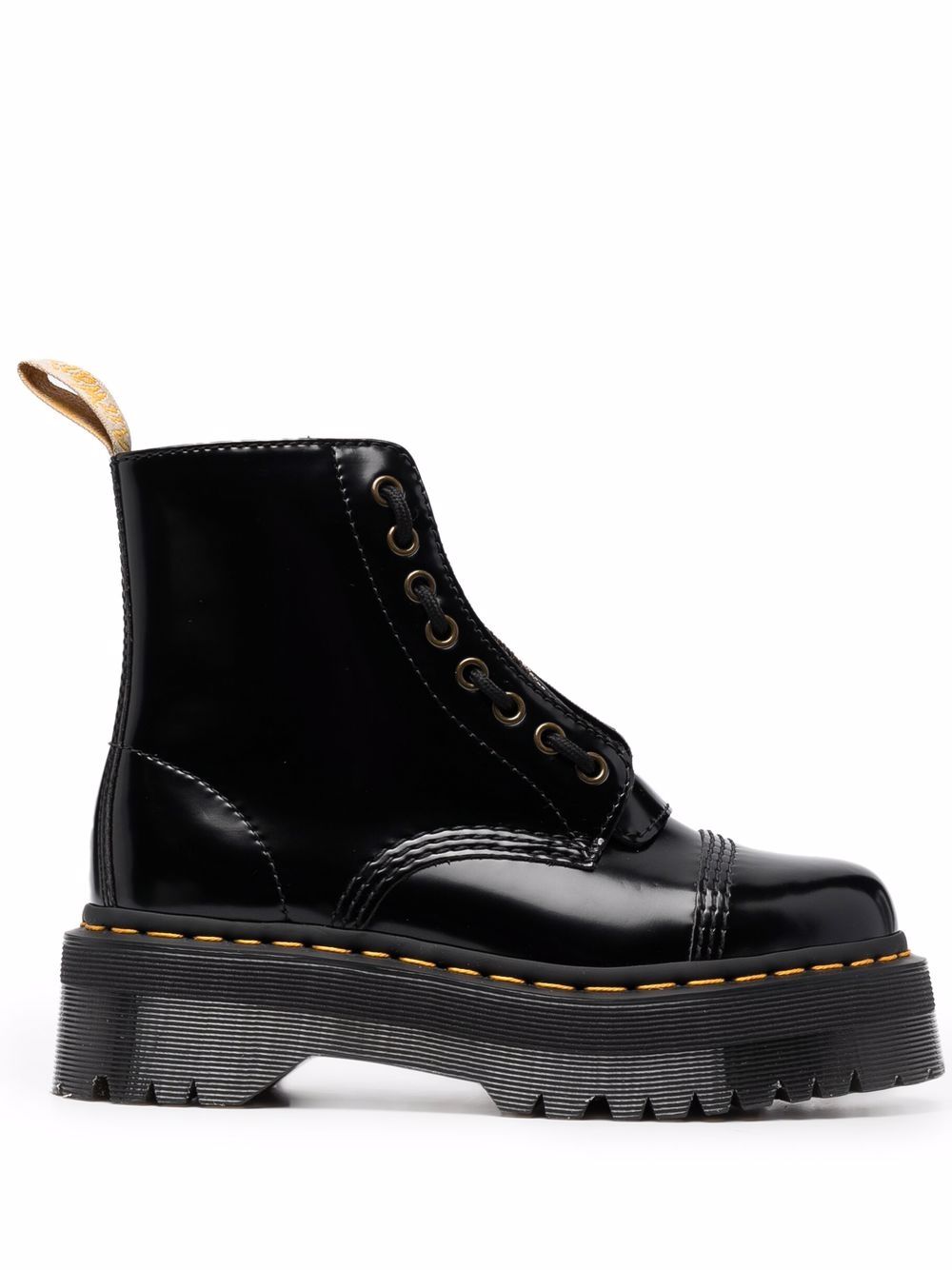 Dr. Martens Sinclair 纯素皮革短靴 - 黑色