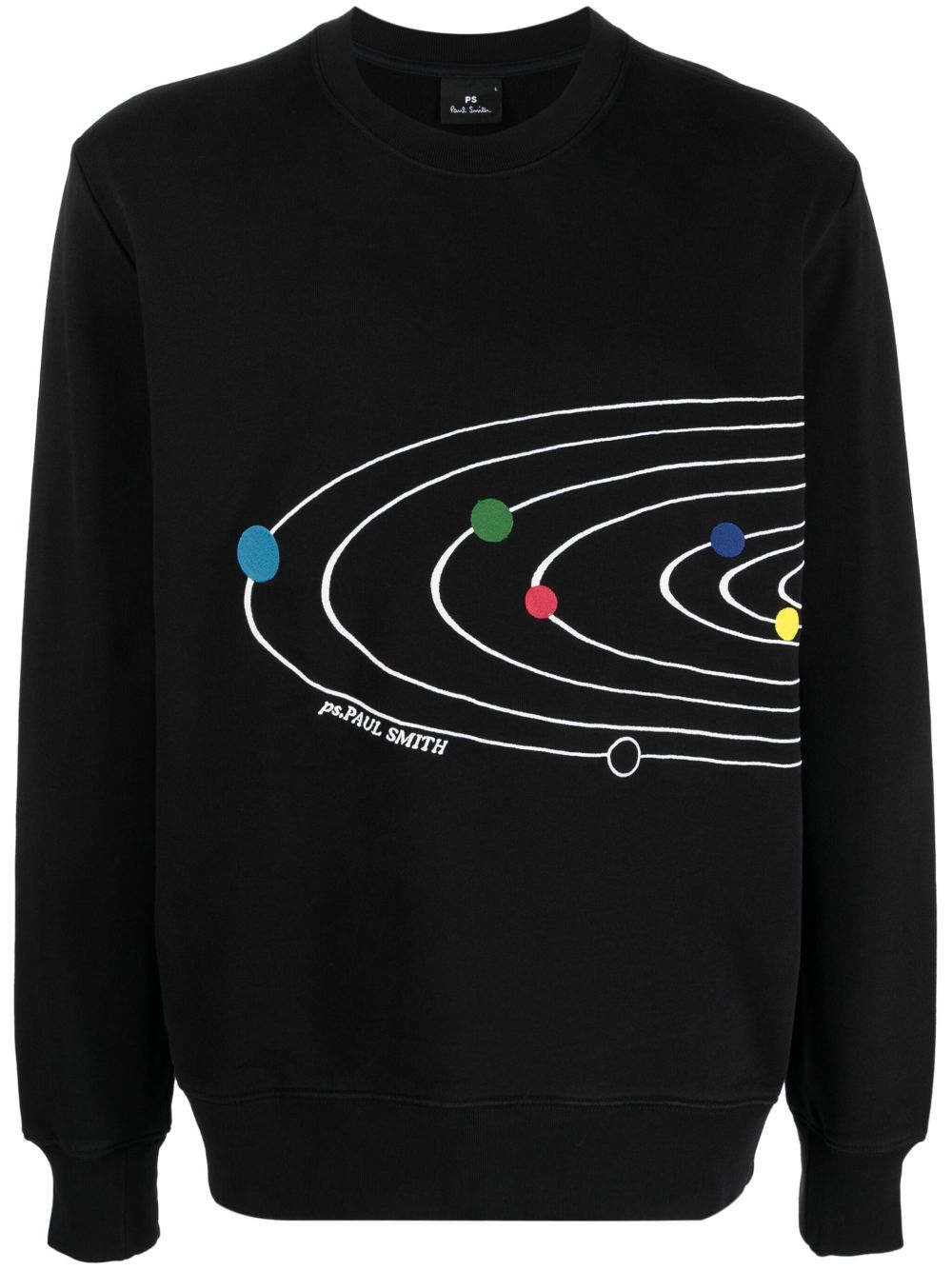 PS Paul Smith Solar System 印花套头衫 - 黑色