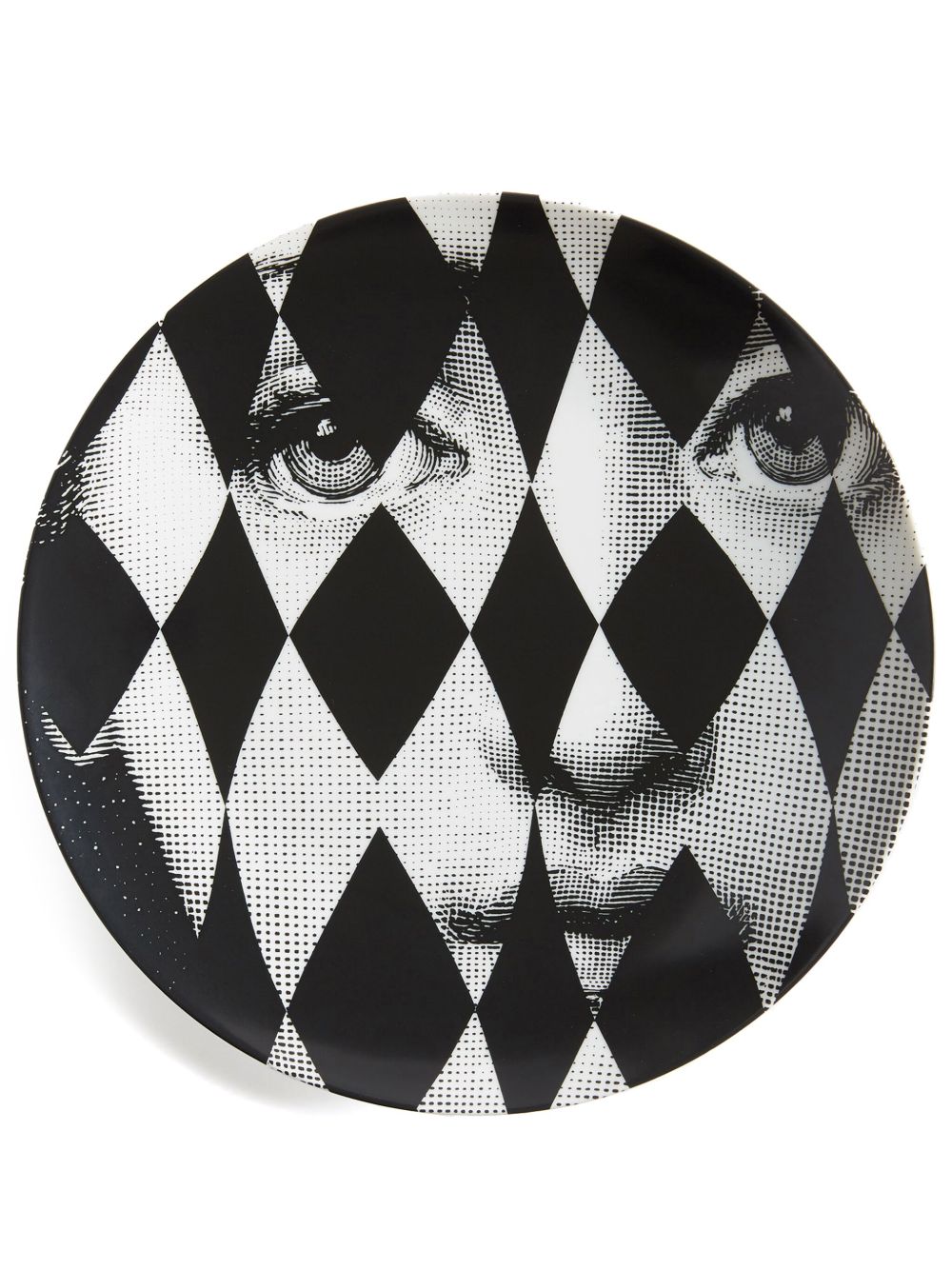 Fornasetti Tema e Variazioni n.368 装饰盘 - 黑色