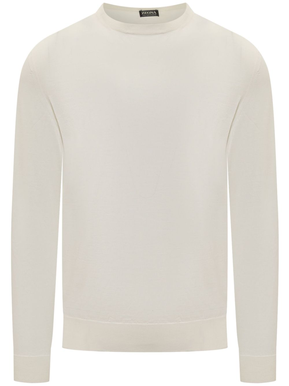 Zegna 羊毛毛衣 - 白色