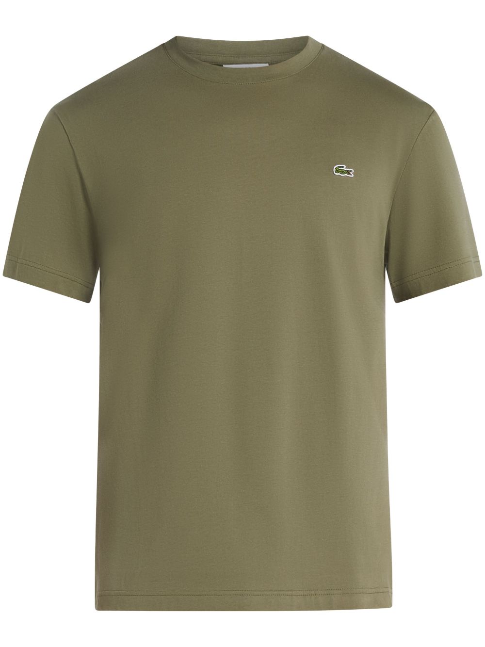 Lacoste 标贴棉T恤 - 绿色