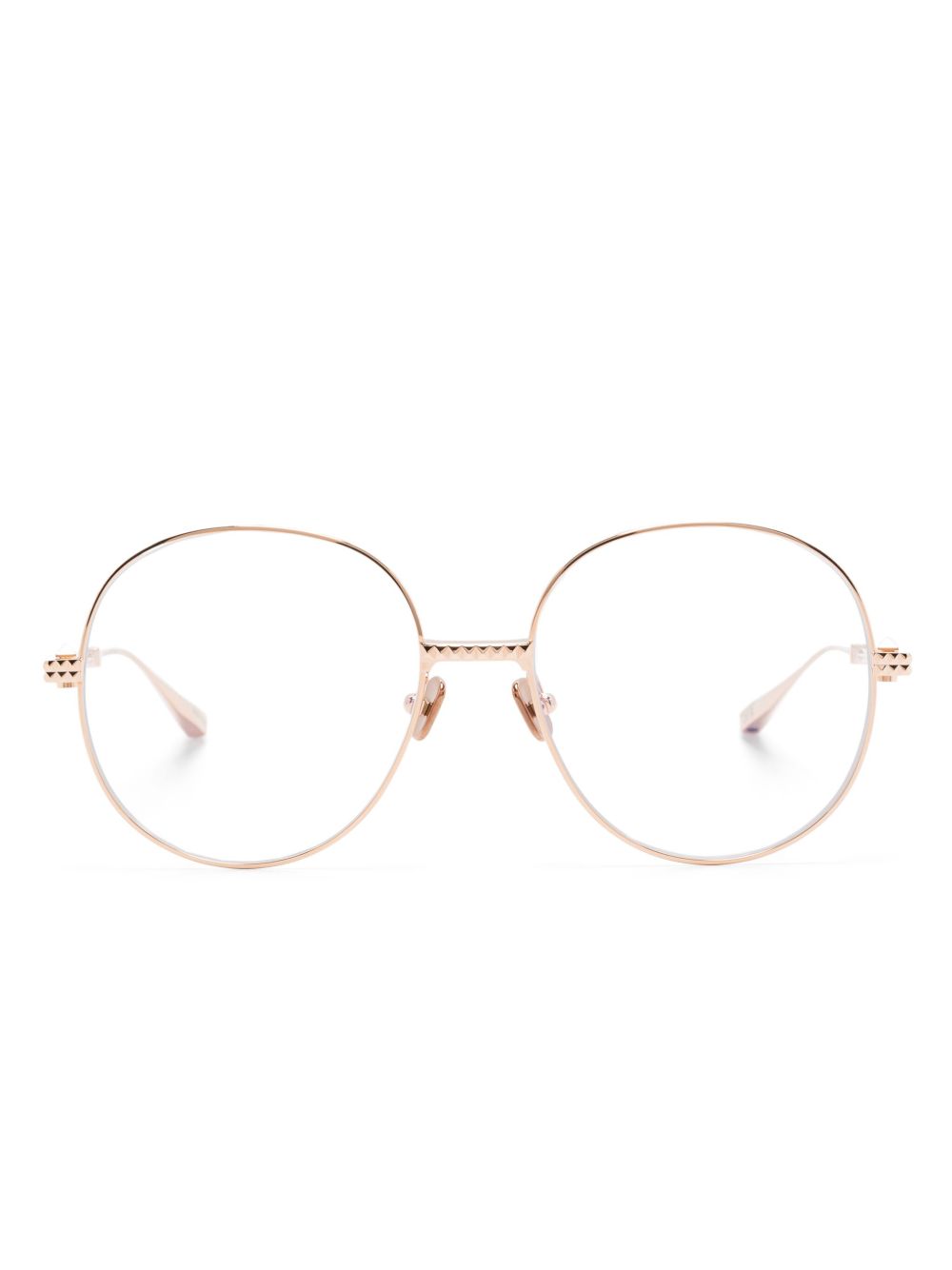 VALENTINO GARAVANI EYEWEAR V-Stud III 眼镜 - 粉色