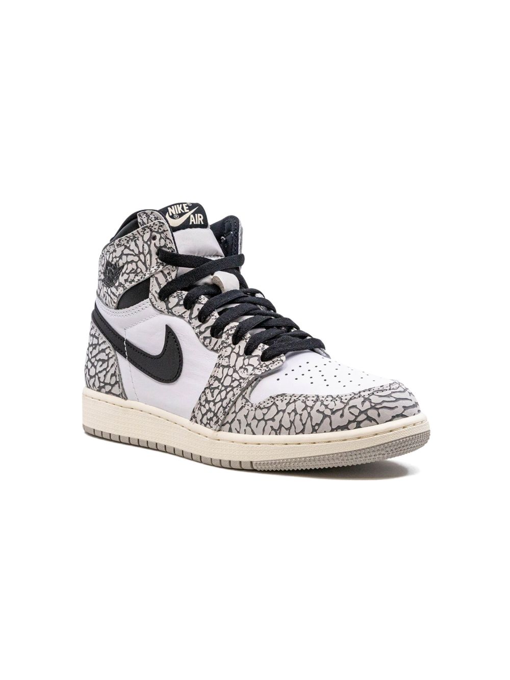 Jordan Kids Air Jordan 1 High OG Elephant Print 运动鞋 - 灰色