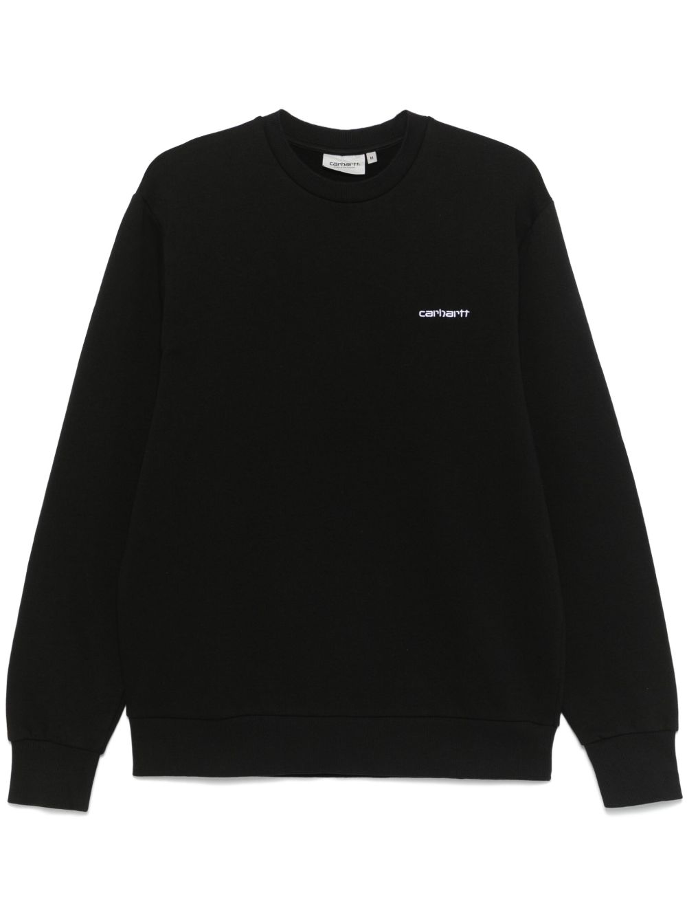 Carhartt WIP 手稿刺绣卫衣 - 黑色