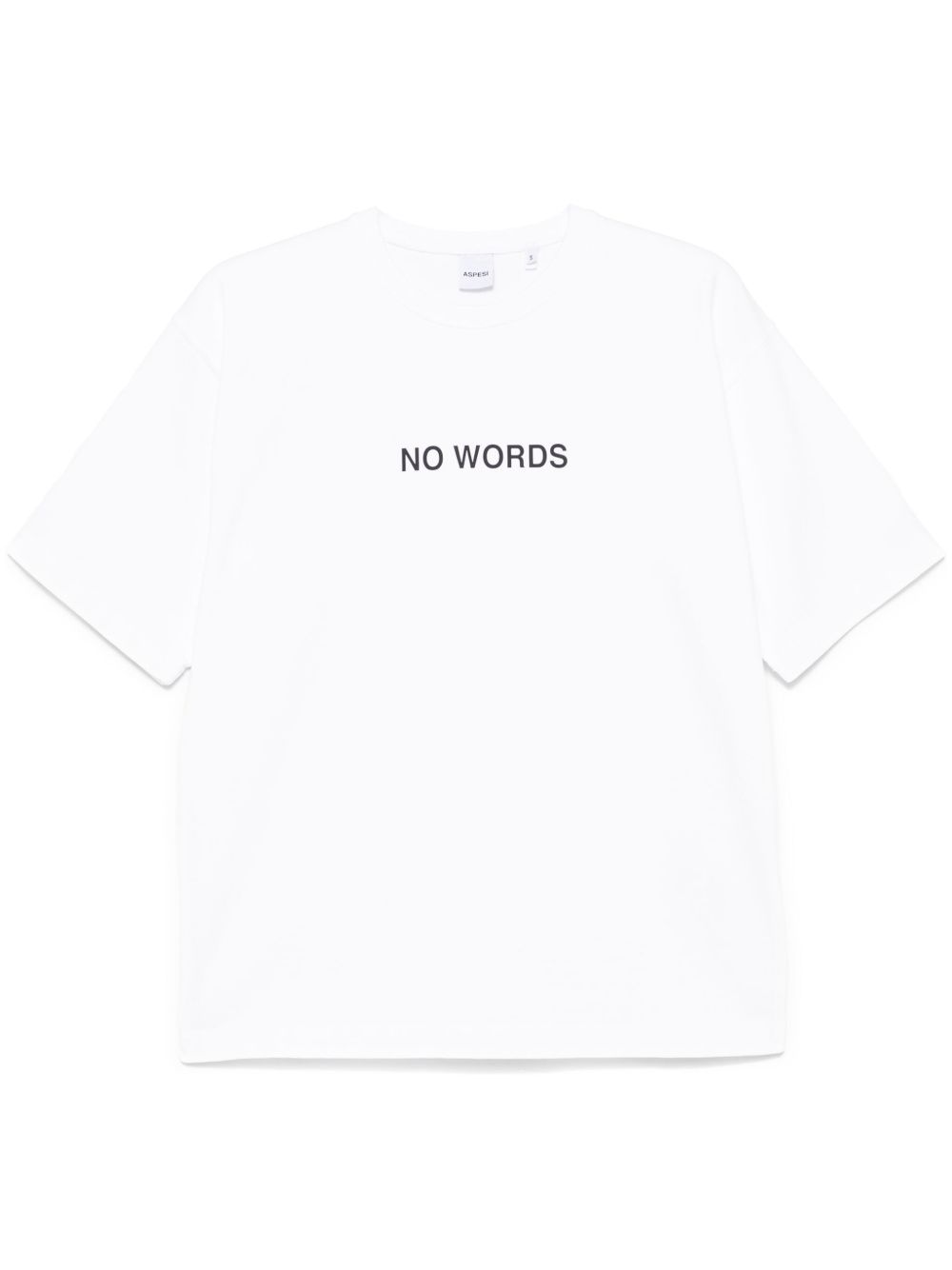 ASPESI No Words T恤 - 白色
