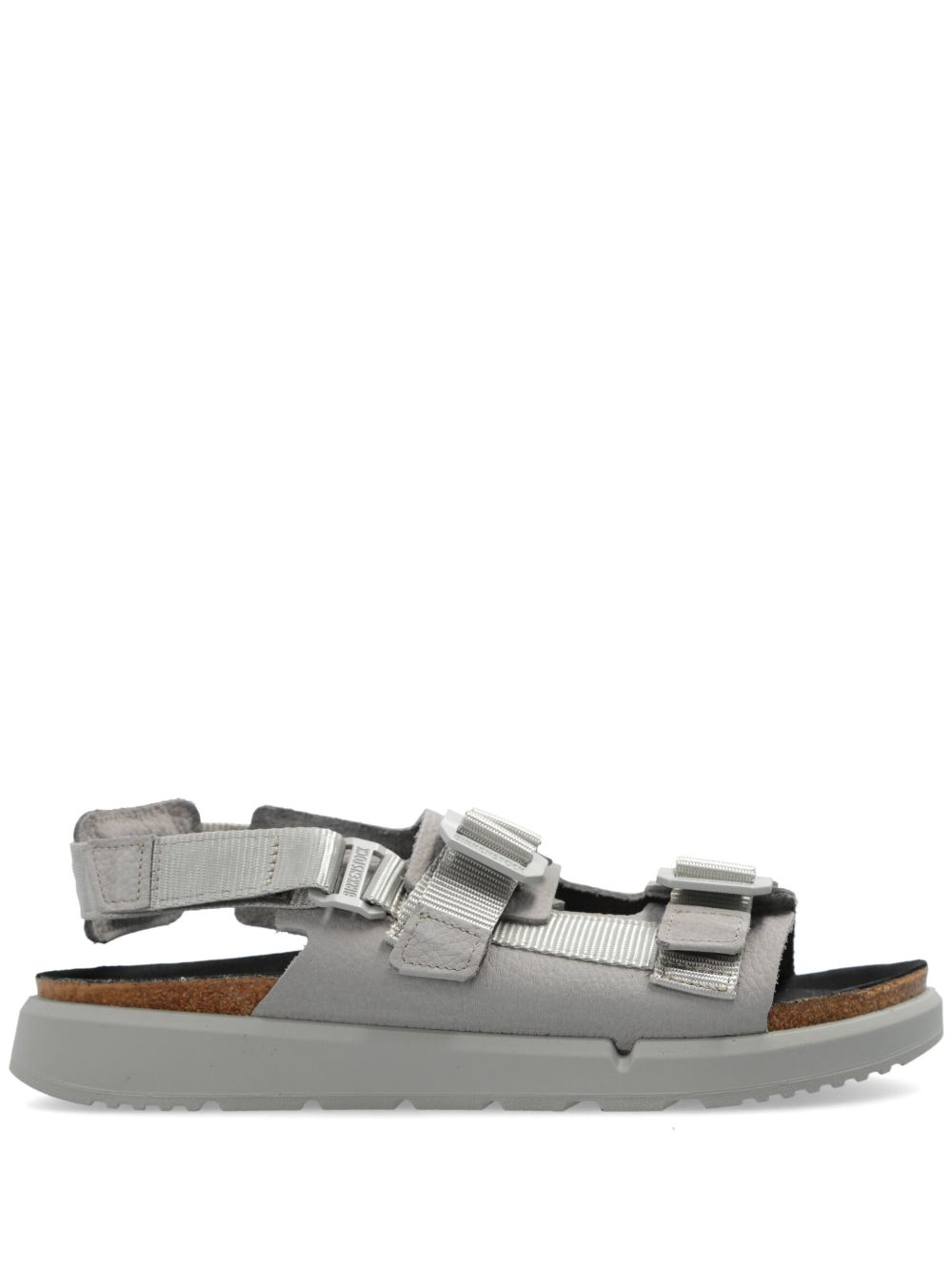 Birkenstock Shinjuku logo袢带凉鞋 - 灰色