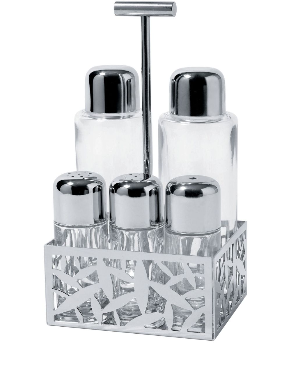 Alessi Cactus 调味品套装 - 银色