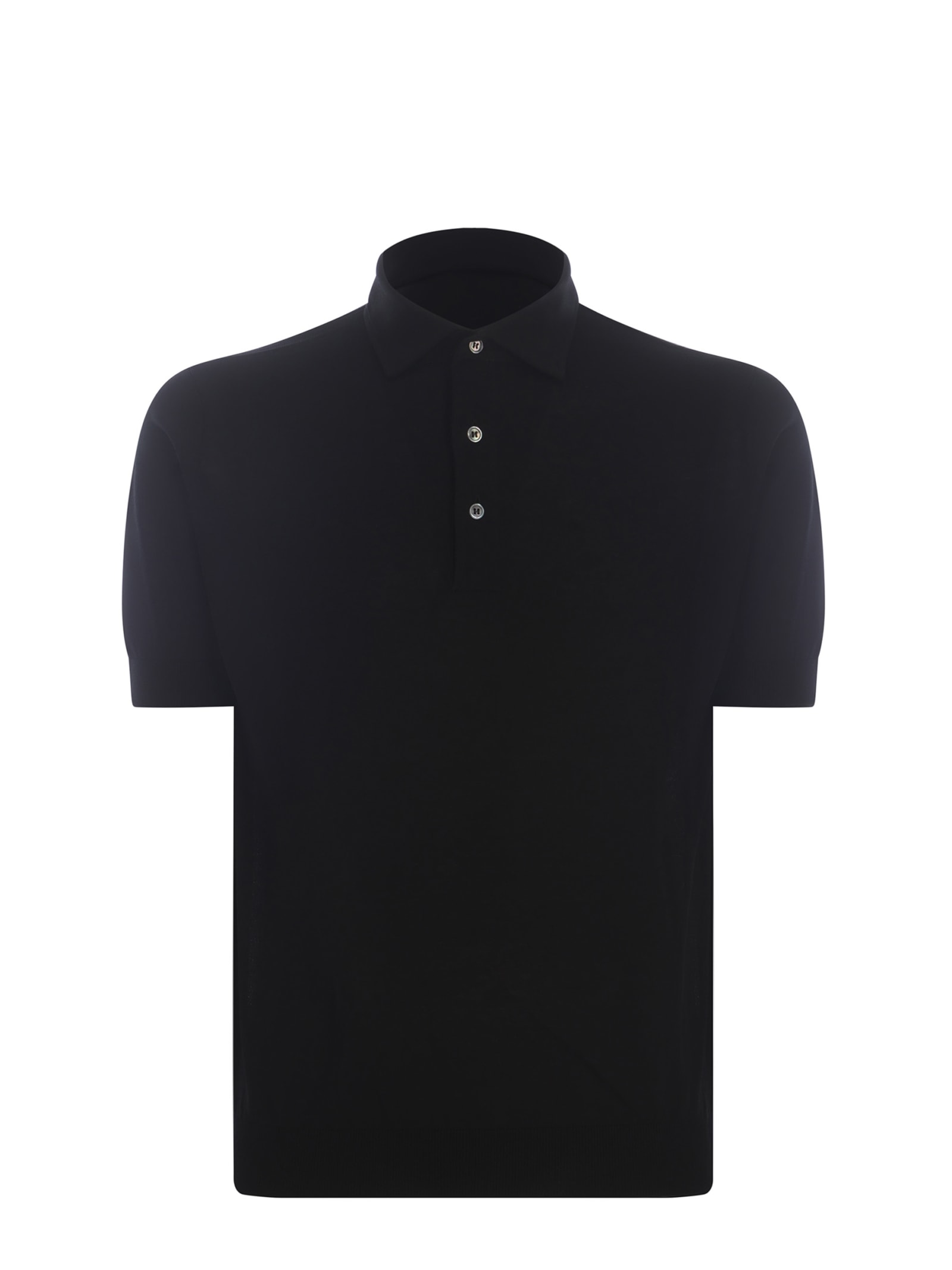 Filippo De Laurentiis Polo衫 采用棉线制成