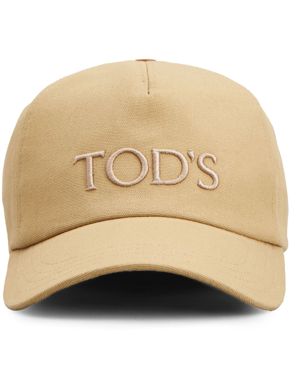 Tod's logo刺绣棉棒球帽 - 中性色