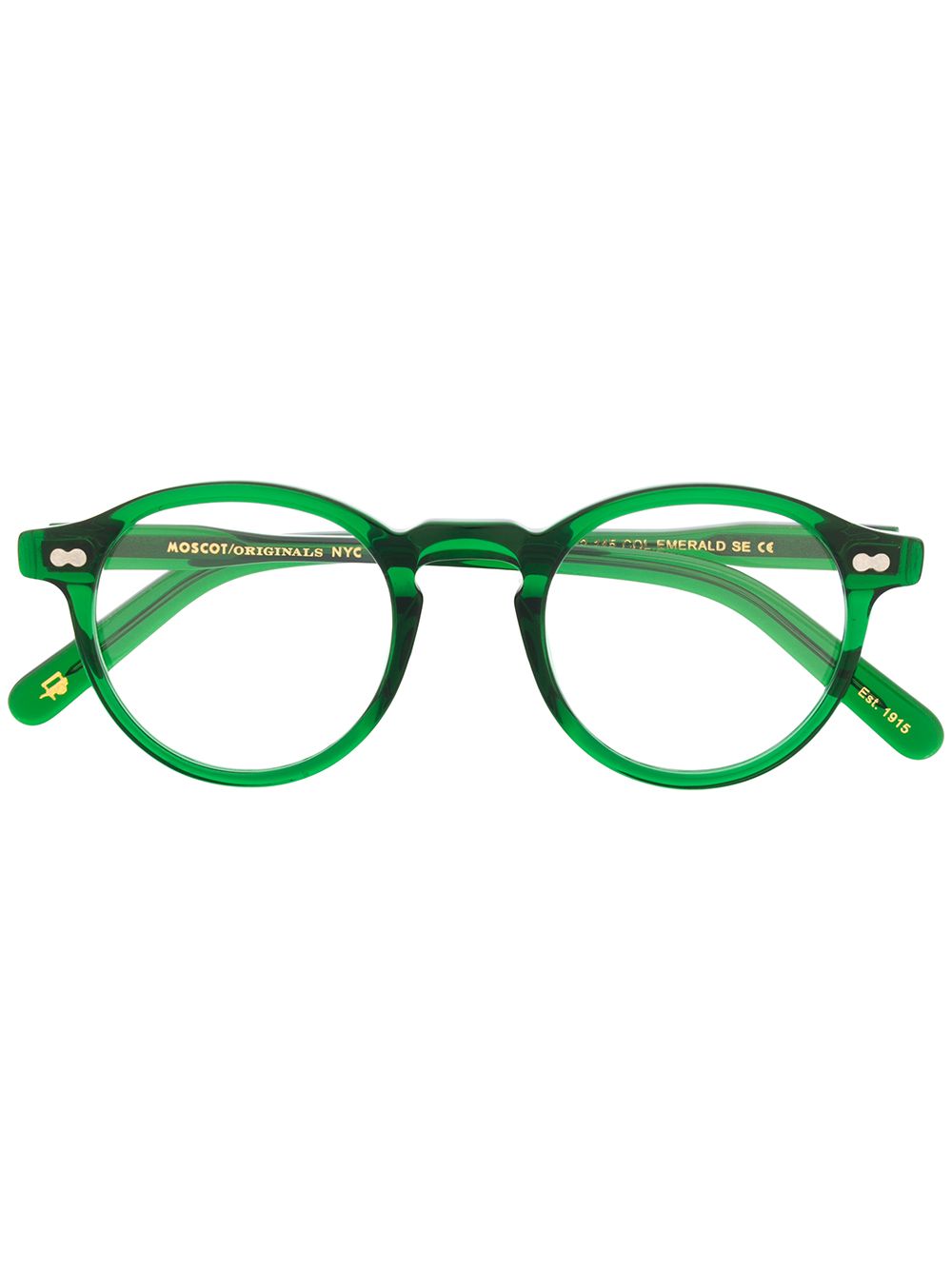 Moscot MILTZEN-TT SE 圆框眼镜 - 绿色