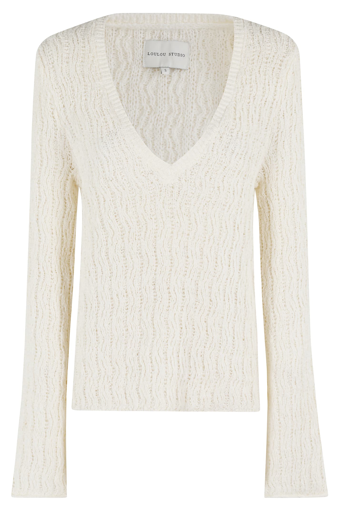 Loulou Studio V Neck Sweater