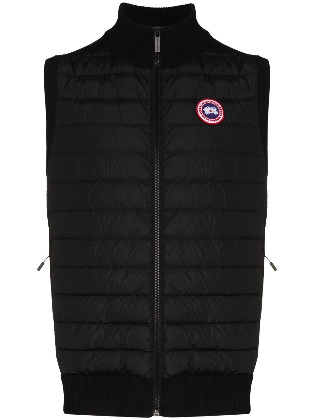 Canada Goose Hybridge Knit 马甲 - 黑色