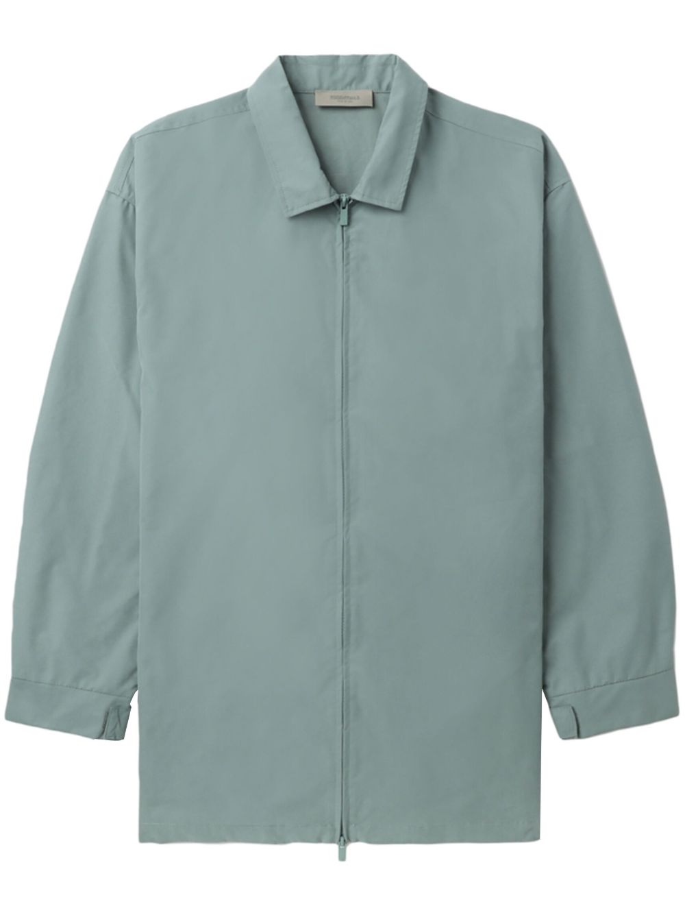 FEAR OF GOD ESSENTIALS Barn logo衬衫式夹克 - 蓝色