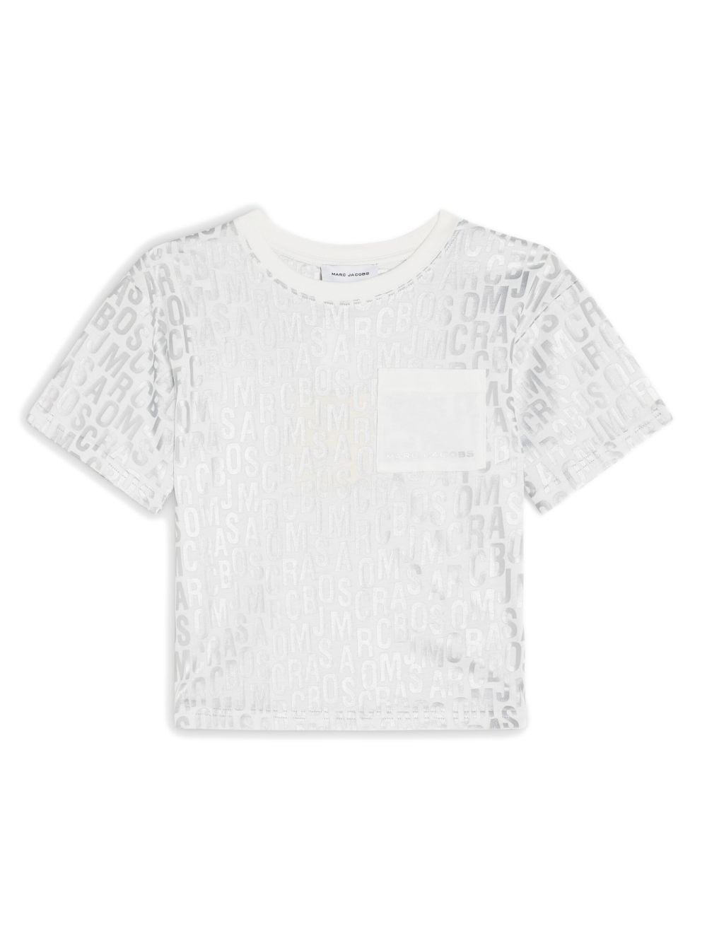 Marc Jacobs Kids logo印花棉T恤 - 中性色