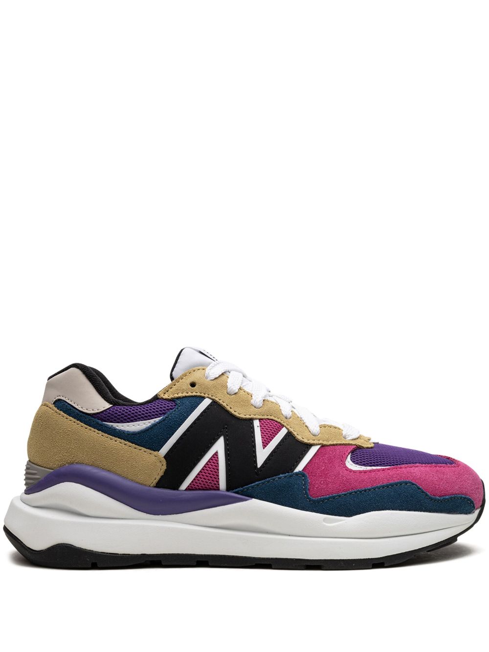New Balance 57/40 拼接运动鞋 - 粉色
