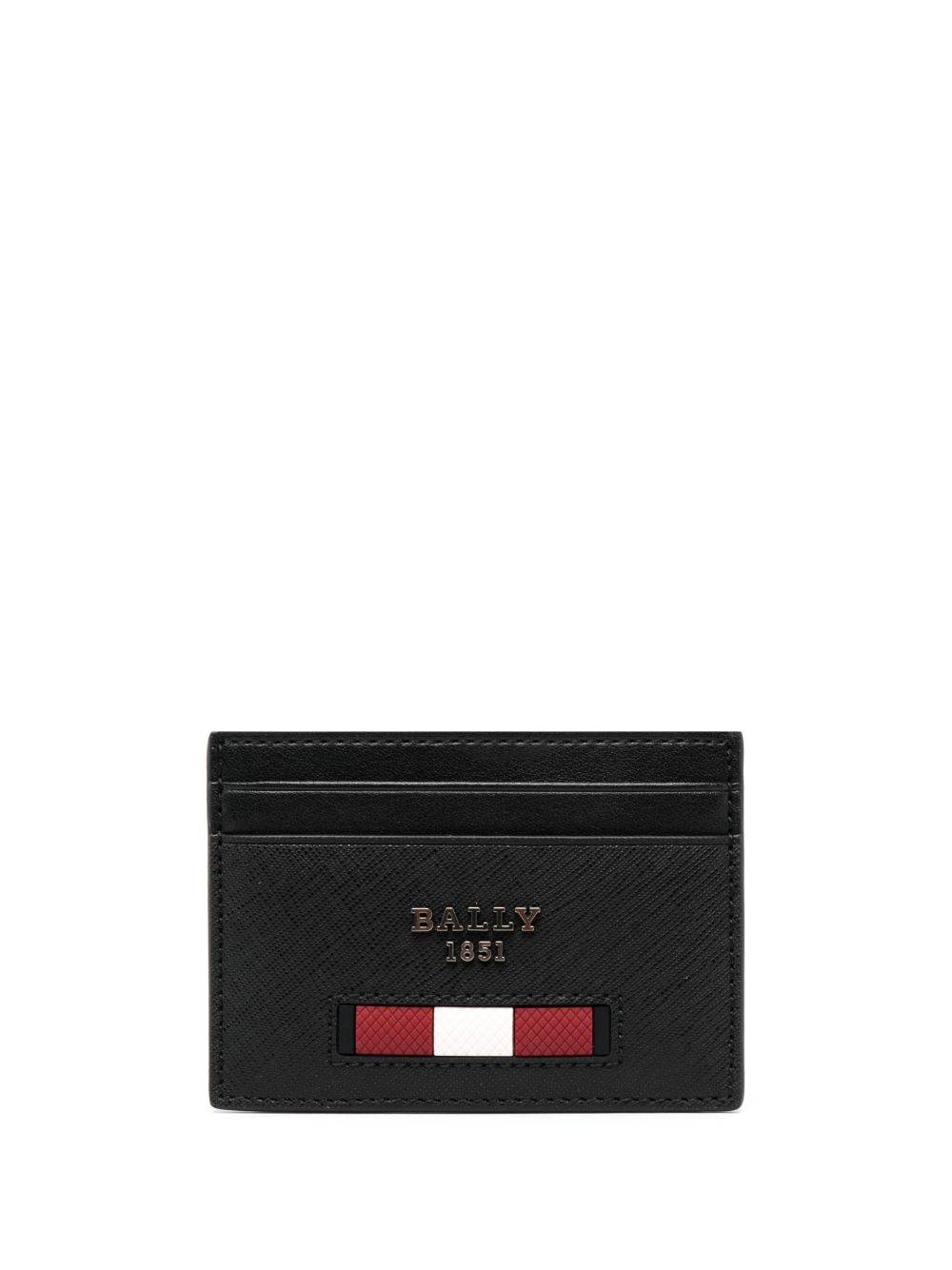 Bally Bhar 皮质卡夹 - 黑色