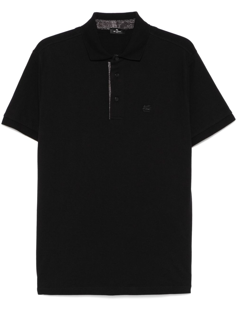 ETRO 棉polo衫 - 黑色