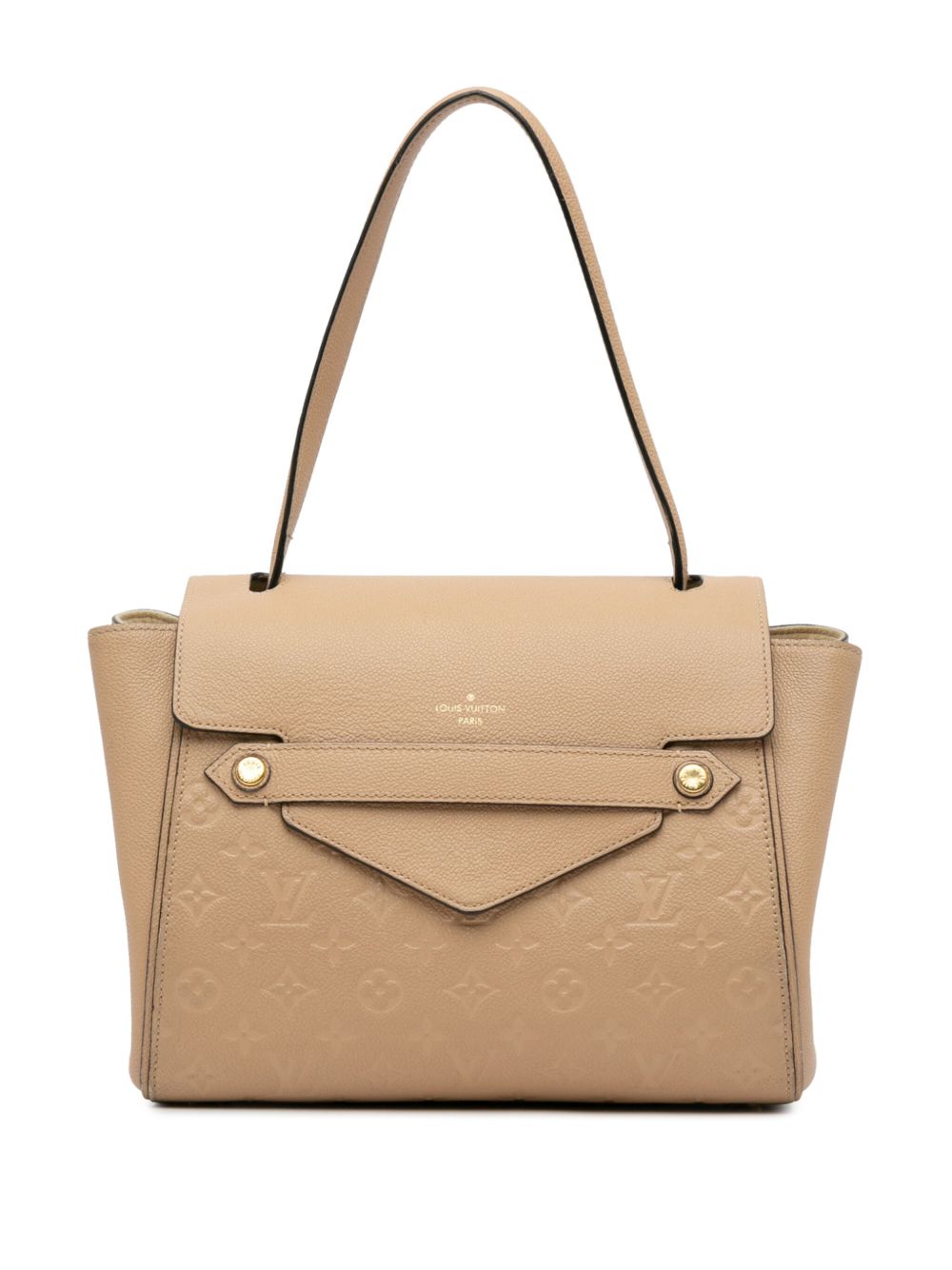 Louis Vuitton Pre-Owned Monogram Empreinte Trocadero 单肩包（2015年典藏款） - 褐色