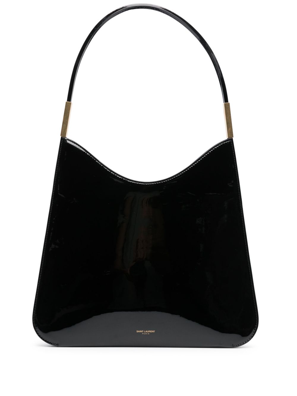 Saint Laurent Sadie logo印花手提包 - 黑色