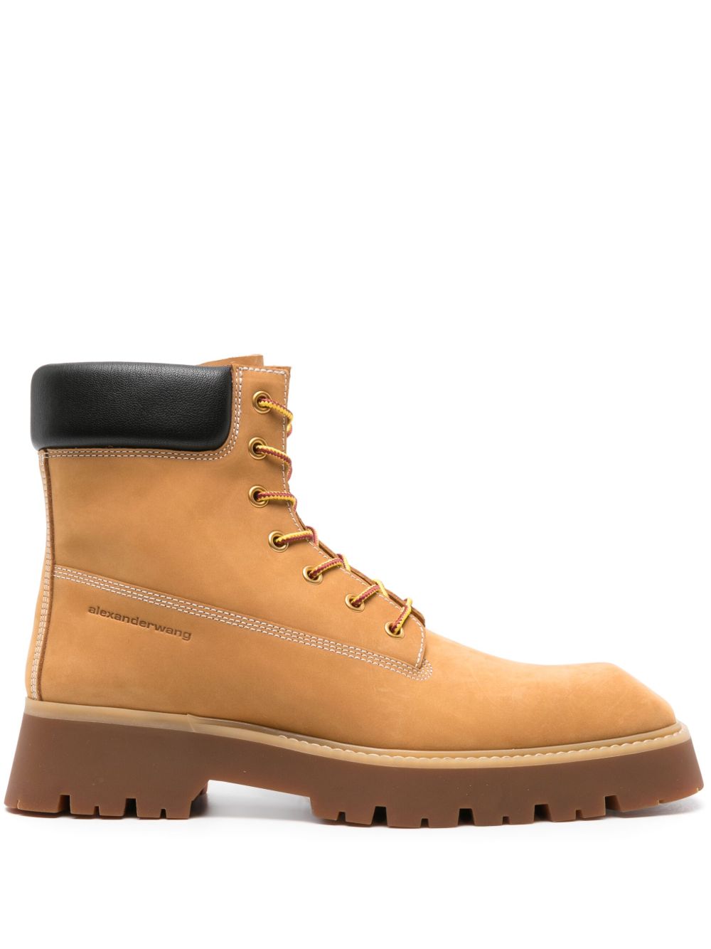 Alexander Wang Throttle 系带靴 - 褐色