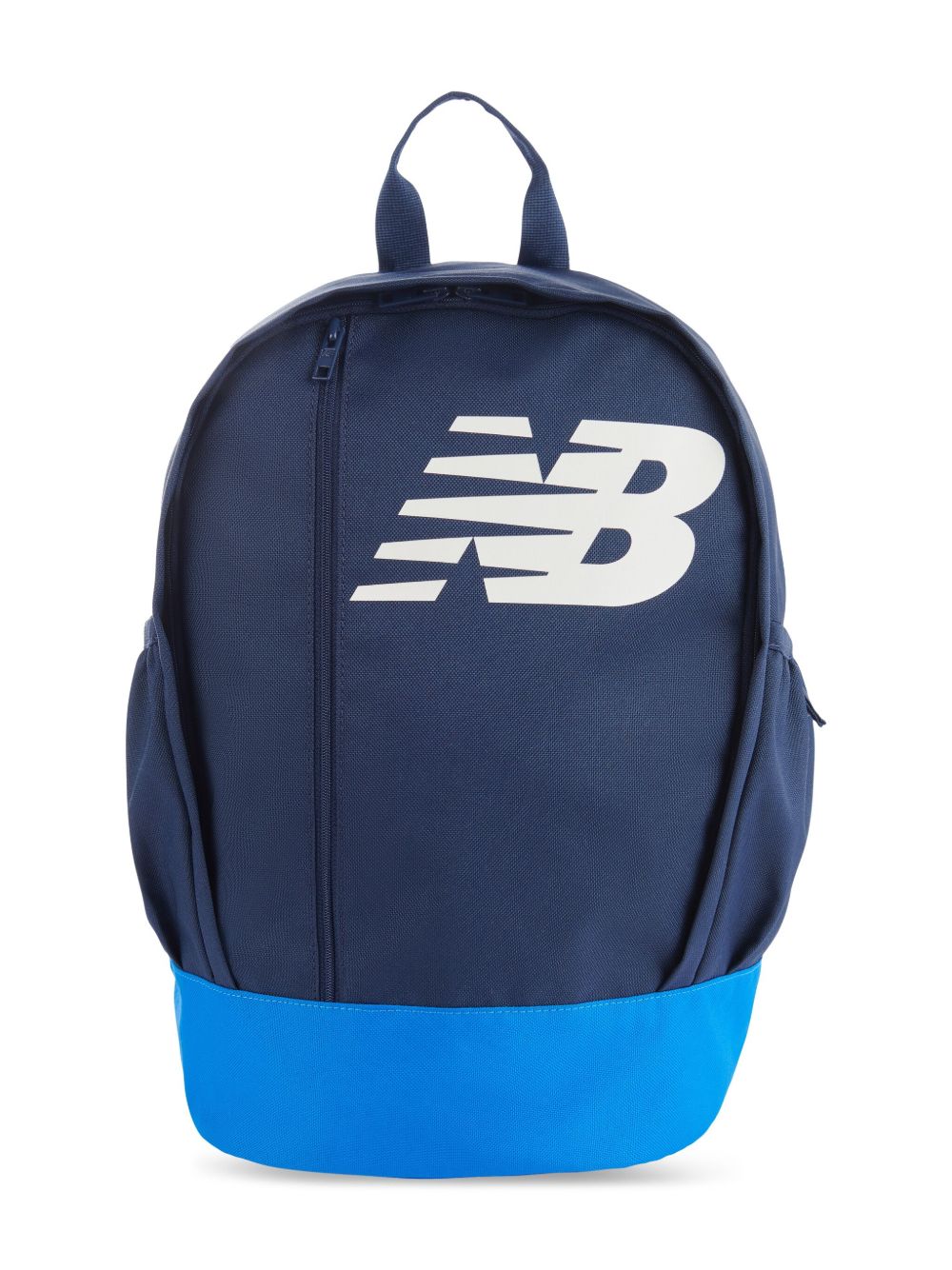 New Balance Kids logo印花双肩包 - 蓝色