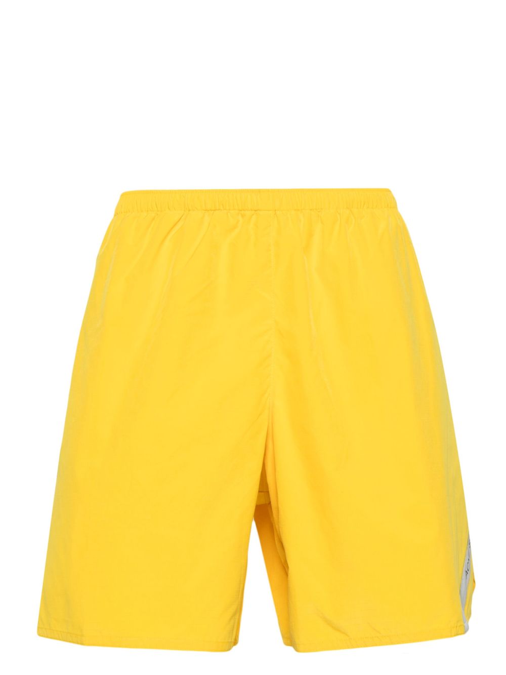 Acne Studios 松紧裤腰泳裤 - 黄色