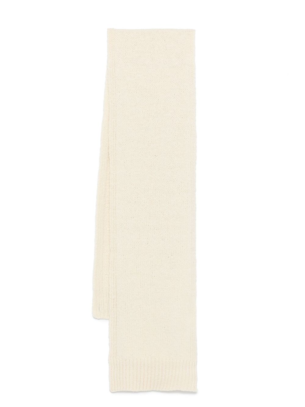 Jil Sander 针织围巾 - 白色