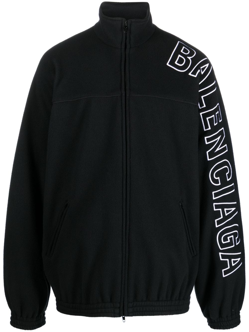 Balenciaga Outline 运动夹克 - 黑色