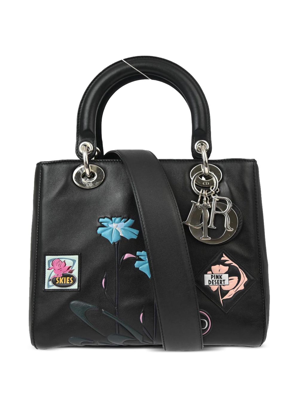 Christian Dior Pre-Owned Lady Dior 手提包（2015年典藏款） - 黑色