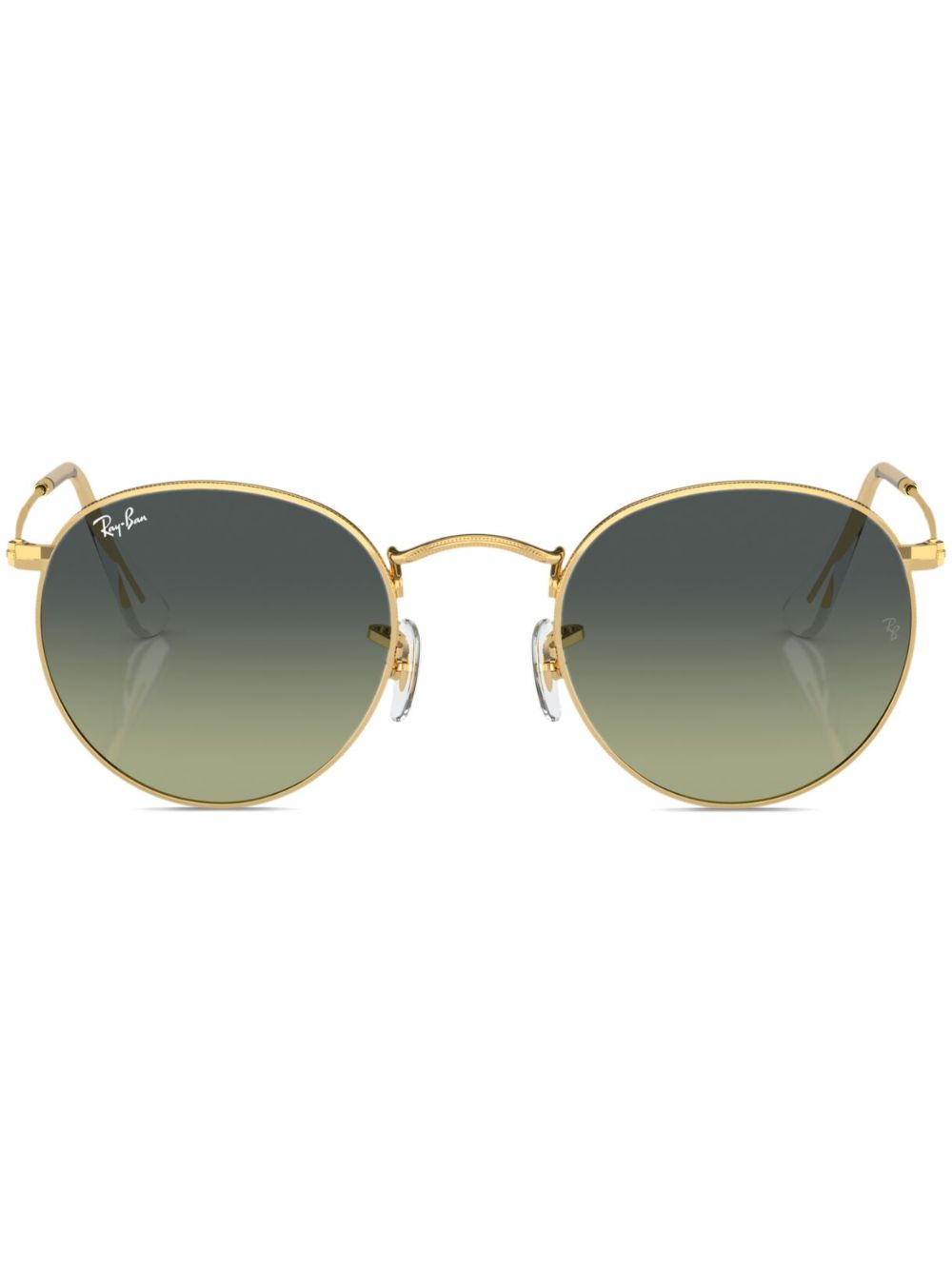 Ray-Ban Round 圆框太阳眼镜 - 金色