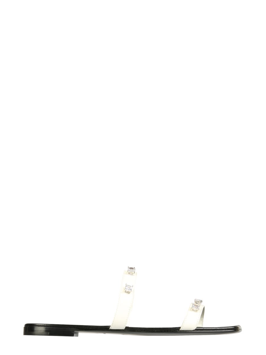 Giuseppe Zanotti Low Sandals With Stones