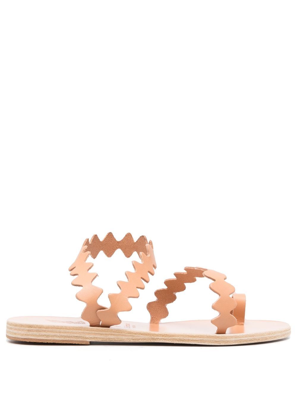 Ancient Greek Sandals 扇贝形边凉鞋 - 中性色