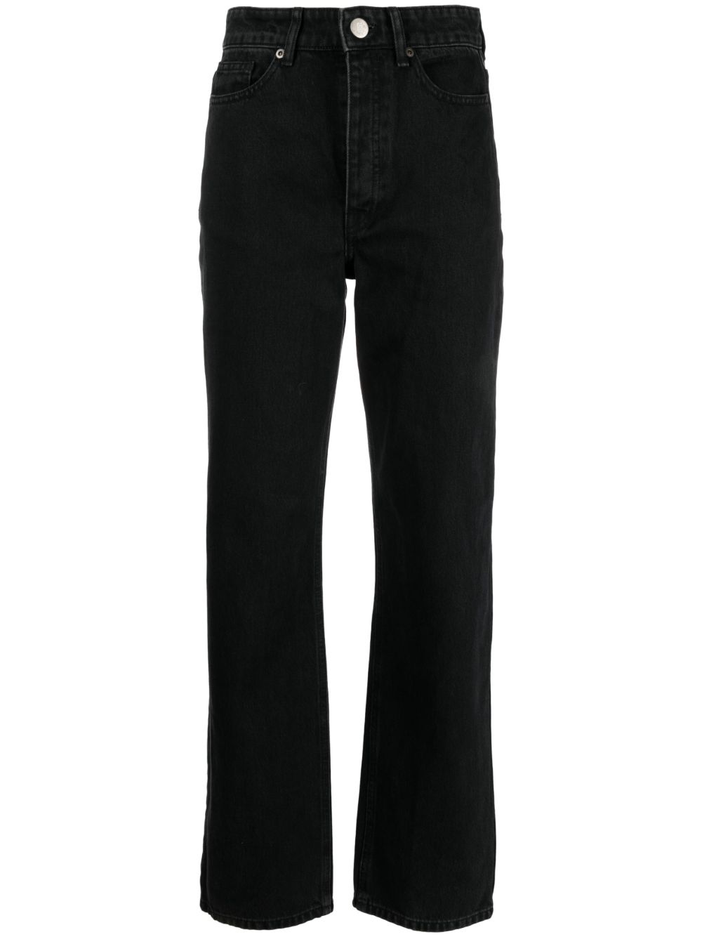 By Malene Birger 直筒牛仔裤 - 黑色