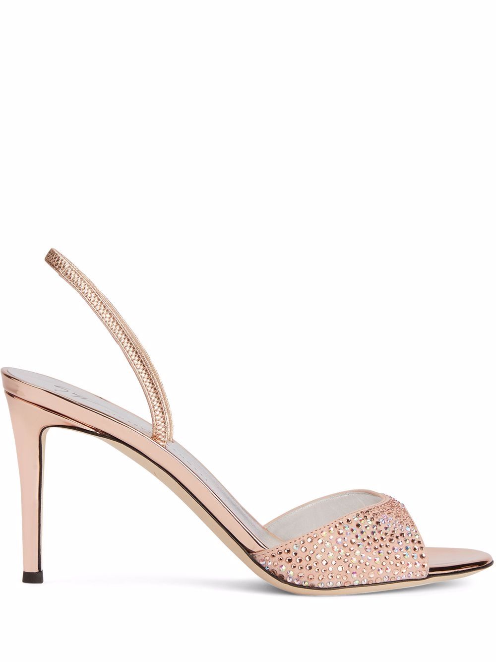 Giuseppe Zanotti Lilibeth Starlight 裹踝凉鞋 - 粉色