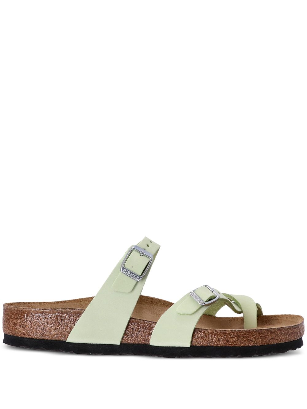 Birkenstock Mayari 皮质凉鞋 - 绿色