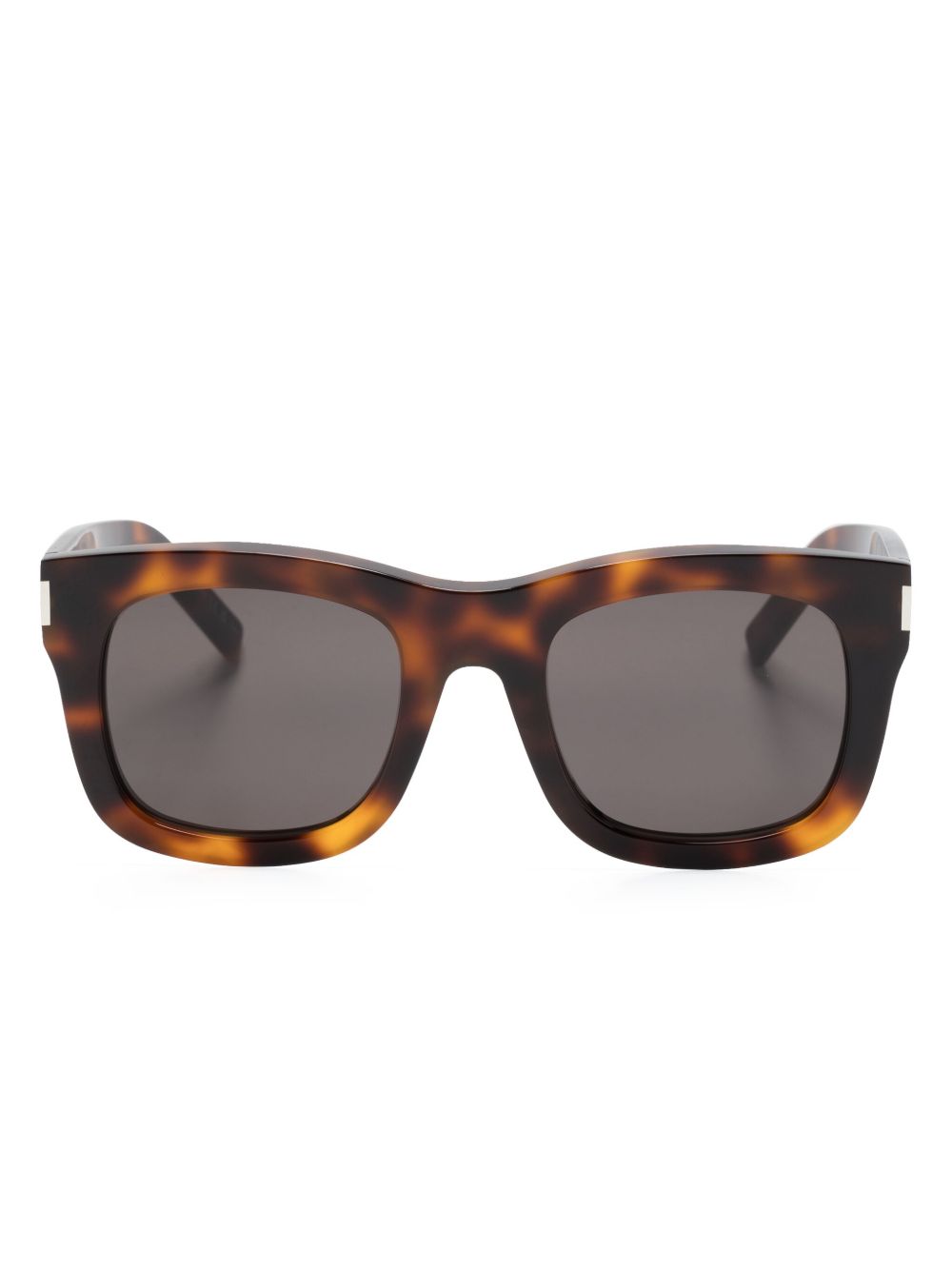 Saint Laurent Eyewear SL 650 Monceau 方框太阳眼镜 - 褐色