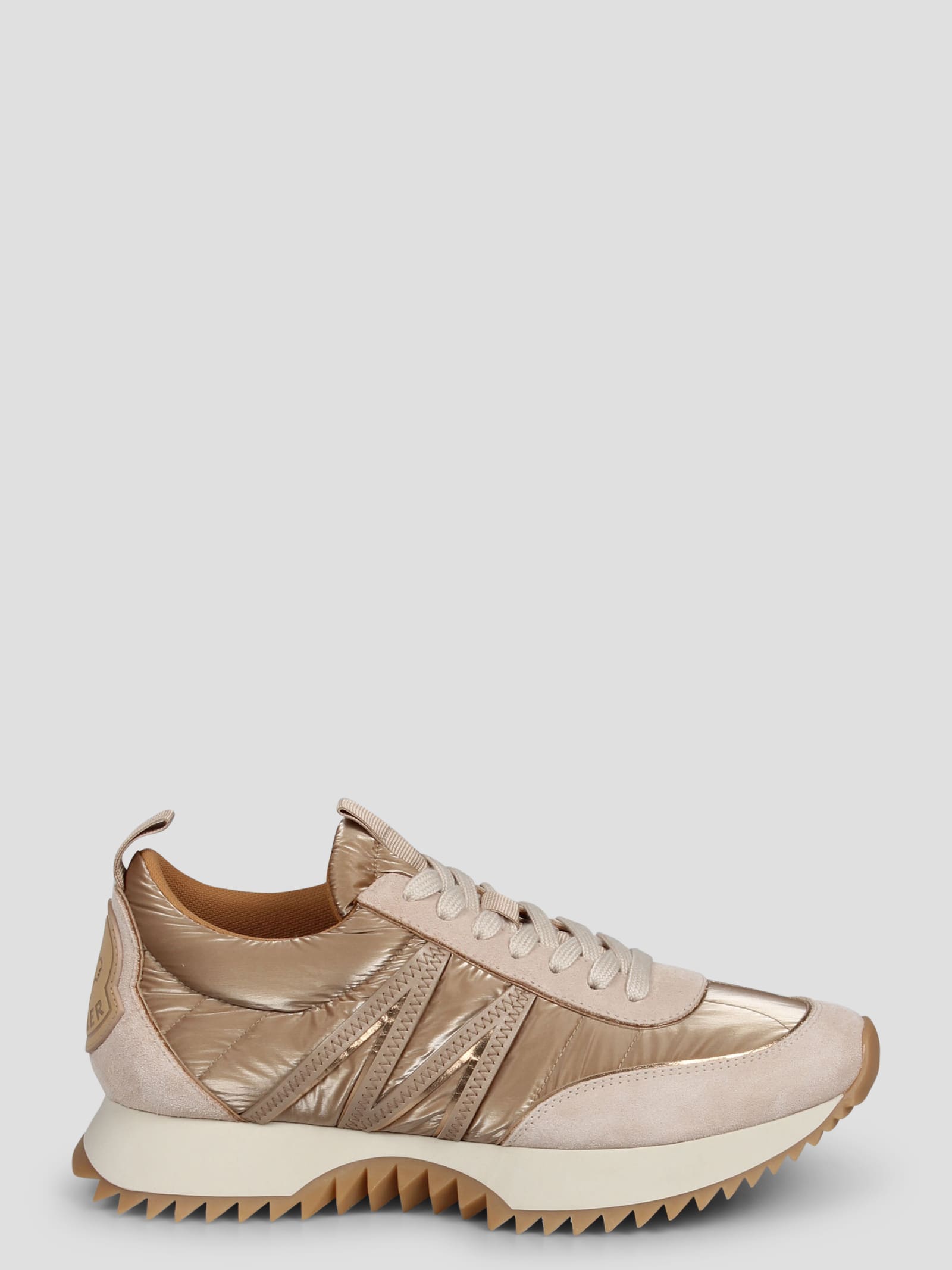 Moncler Round Toe Lace-up Sneakers