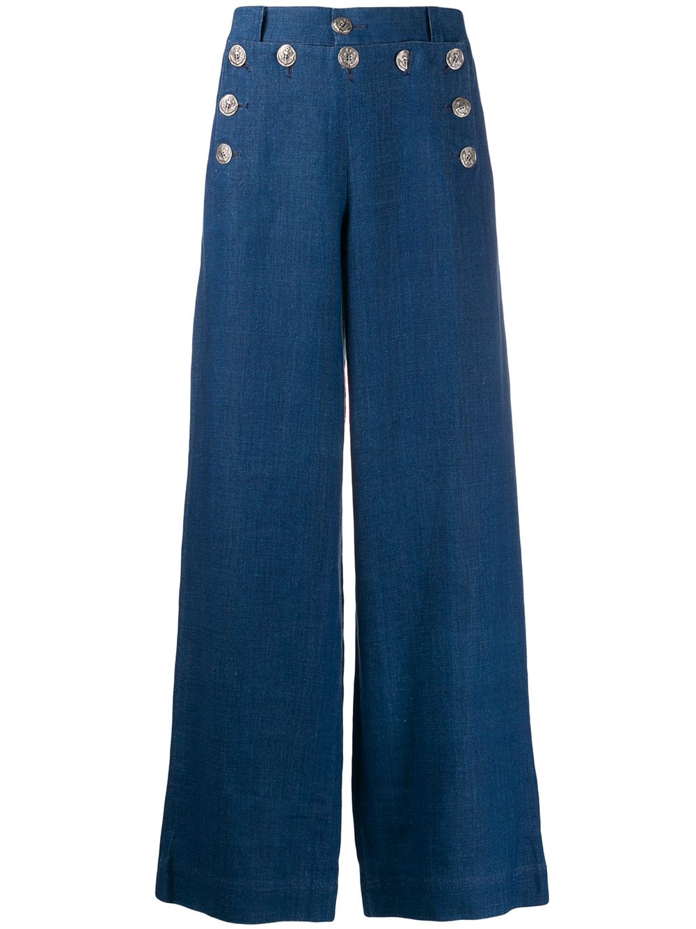 Jean Paul Gaultier Pre-Owned Sailor长裤 - 蓝色