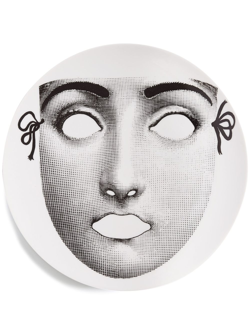 Fornasetti Variazioni n.325 装饰盘 - 白色