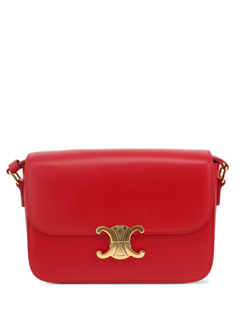 Céline Pre-Owned Triomphe 单肩包（2020年代典藏款） - 红色