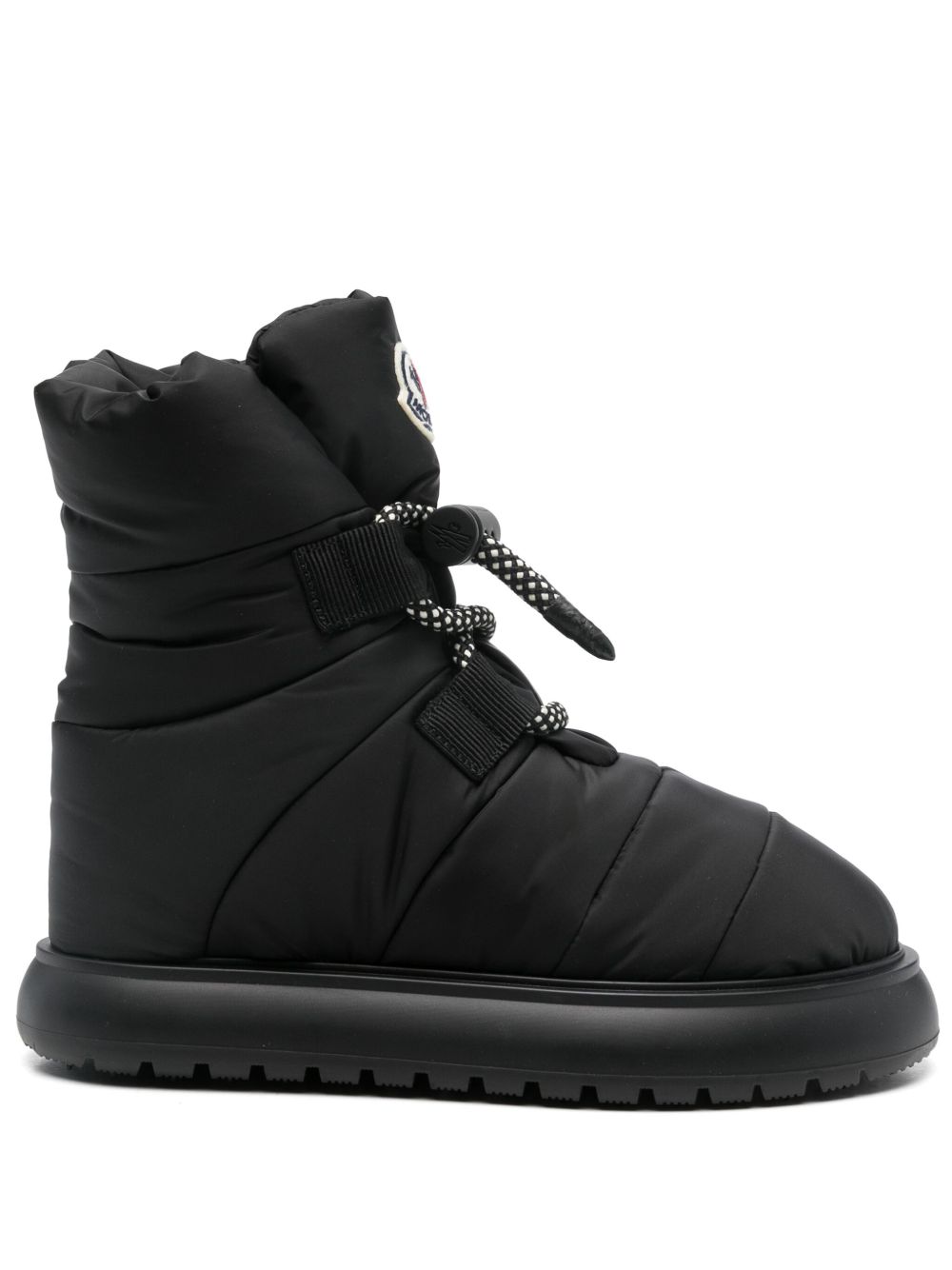 Moncler Gaia Pull 靴子 - 黑色
