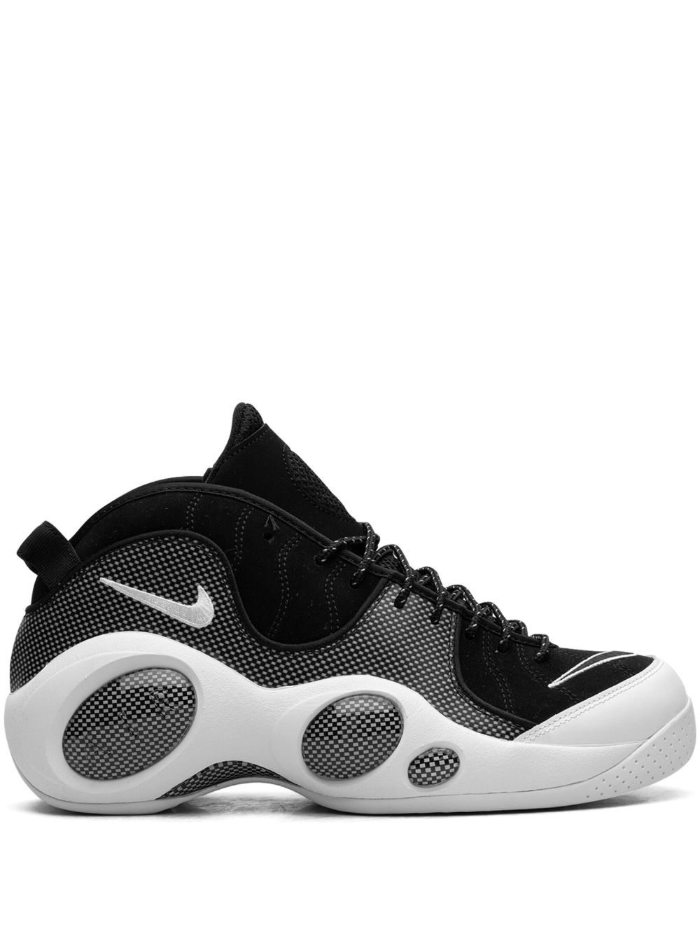 Nike Air Zoom Flight 95 OG Black Metallic Silver 运动鞋 - 黑色