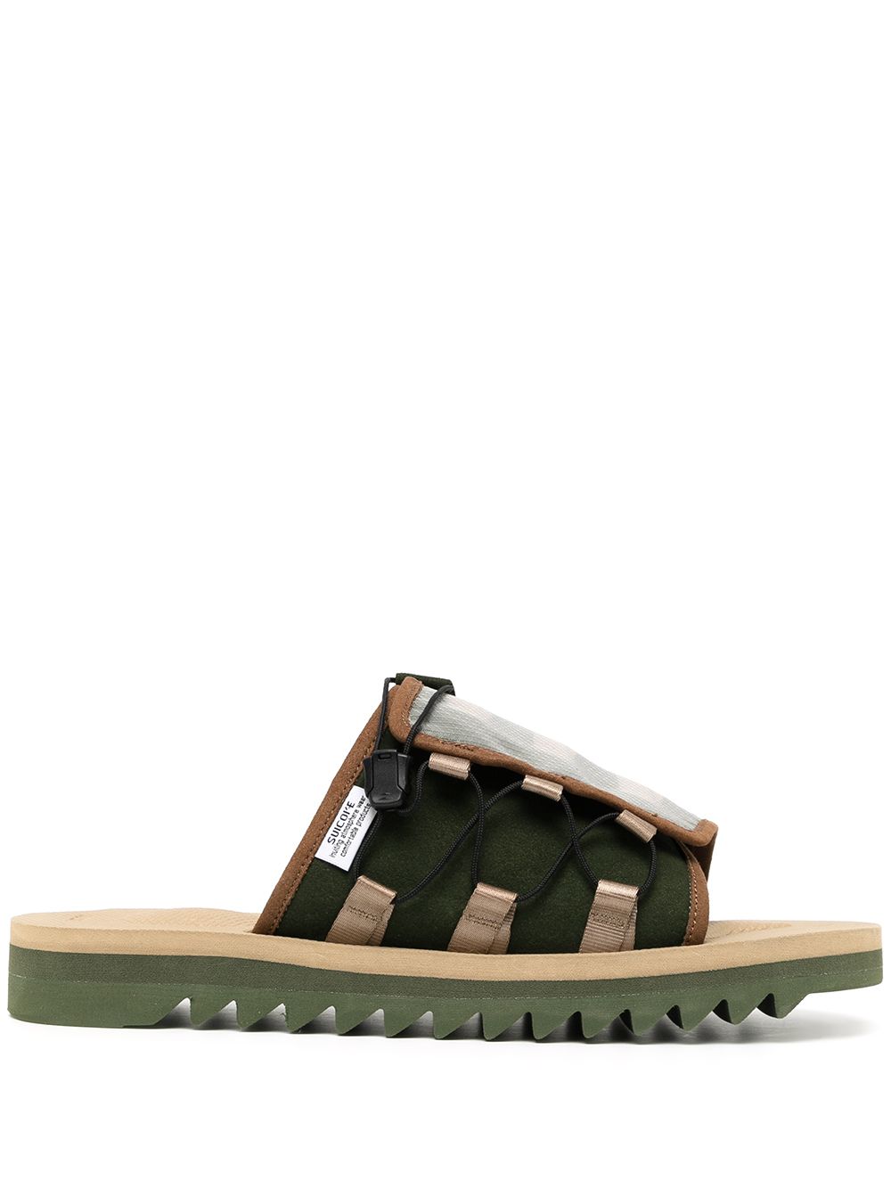 Suicoke Dao-2ab 抓地鞋底凉鞋 - 褐色