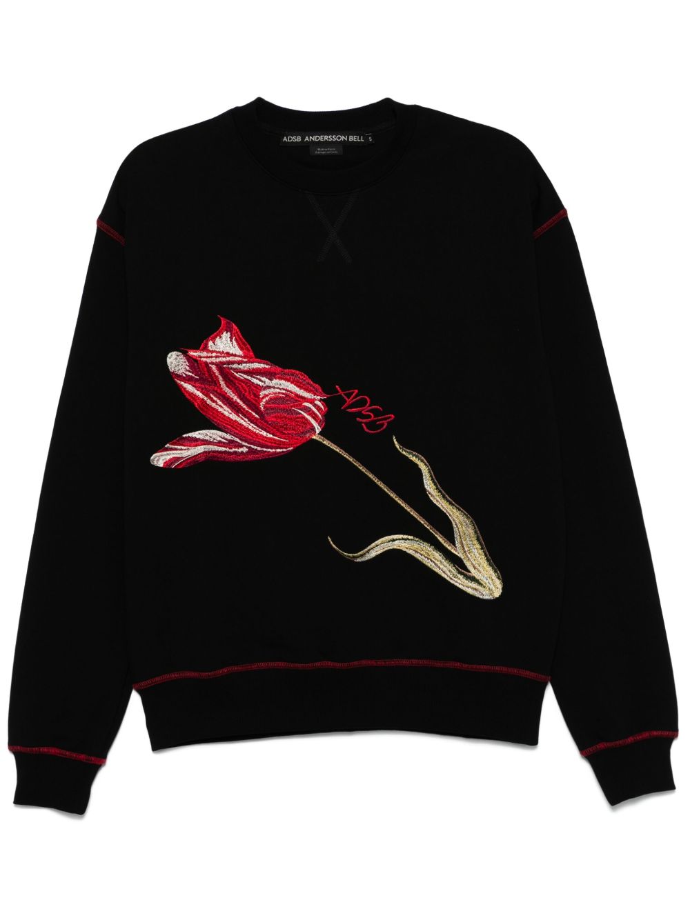 Andersson Bell ADSB Fiore 卫衣 - 黑色