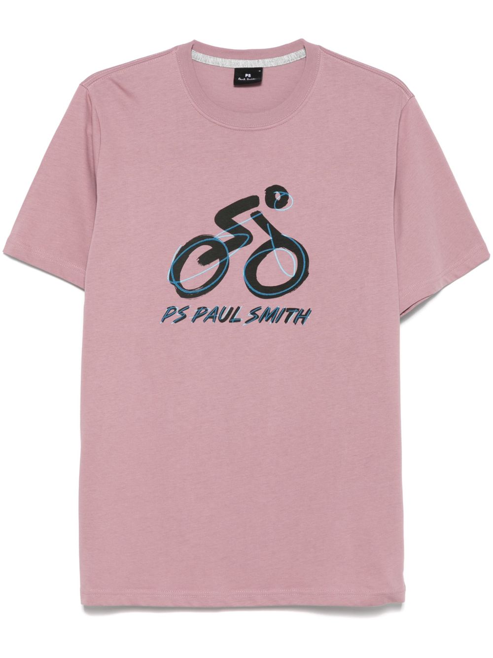 PS Paul Smith 自行车印花T恤 - 紫色