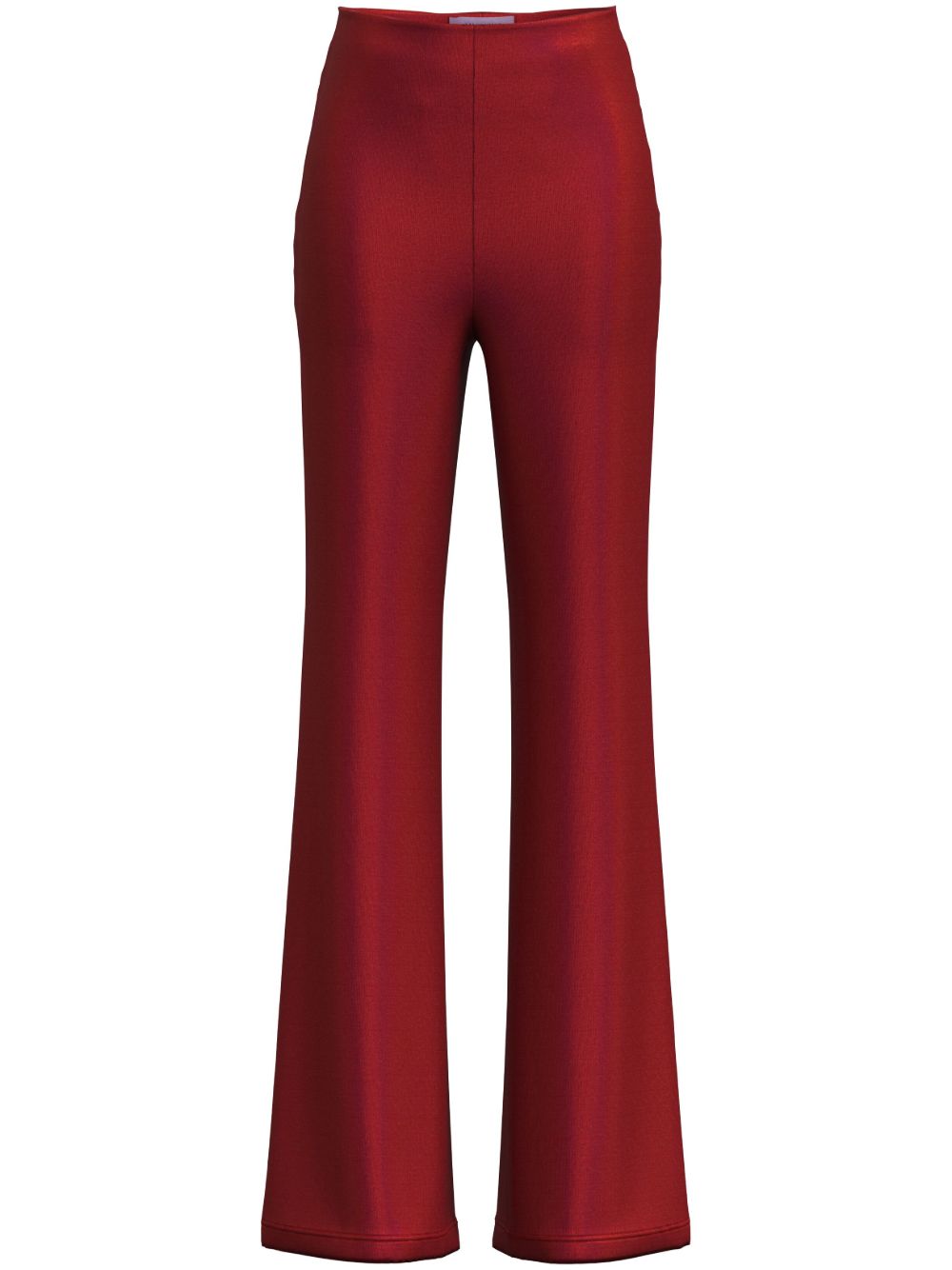 Maccapani Easy palazzo pants - 红色