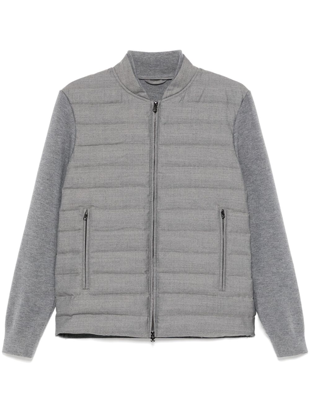 Emporio Armani quilted jacket - 灰色