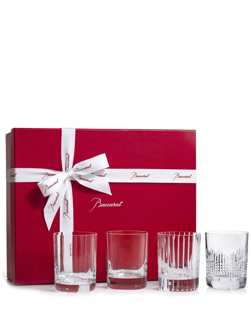 Baccarat 4 Elements 水晶杯（四件装） - 白色