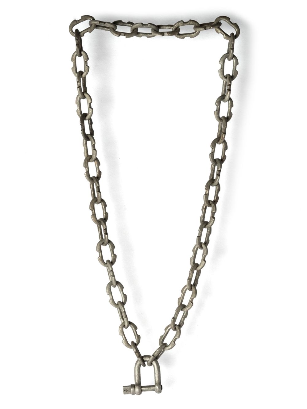 Parts of Four Charm Chain Choker 项链 - 银色