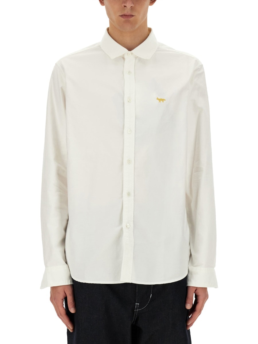 Junya Watanabe Man 联名Maison Kitsune 衬衫